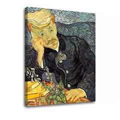 Картини на платно Vincent van Gogh - Portrait of Dr. Gachet