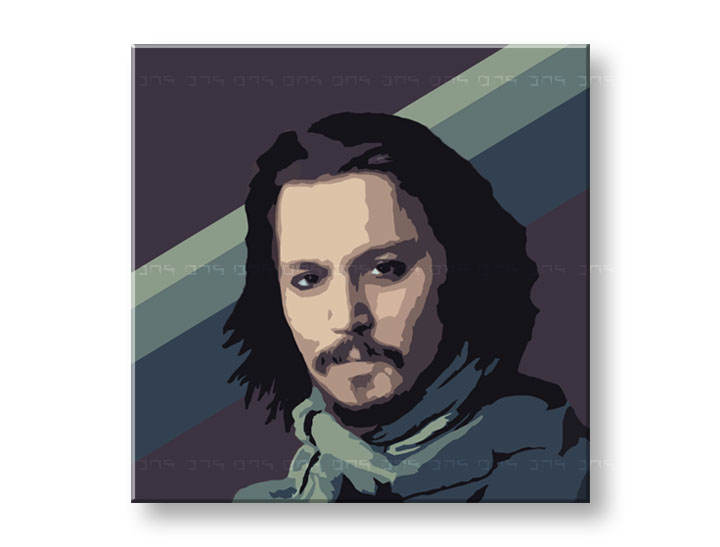 Картини за стена Pop Art Johnny Depp1 част 