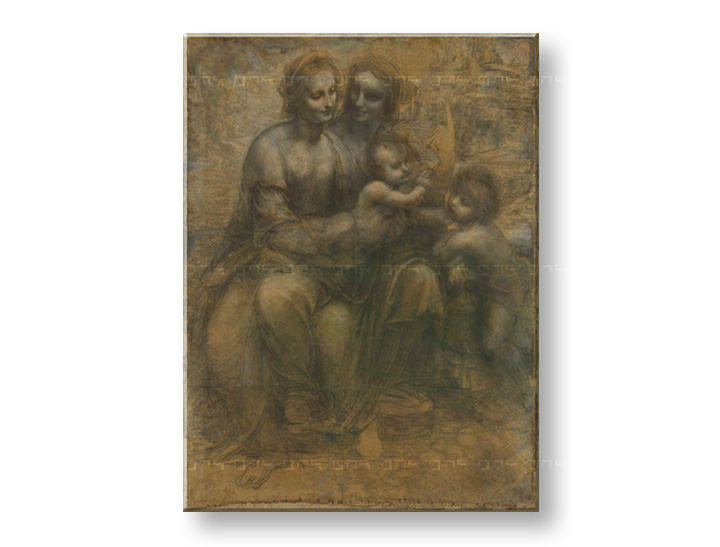 Картини на платно VIRGIN AND CHILD WITH SAINT ANNE- Leonardo da Vinci