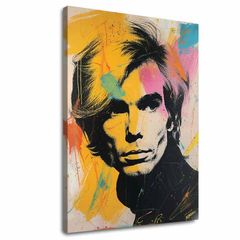 Изображение ANDY WARHOL - Colours of the Pop Revolution | 100% оригинален акрил, рисуван