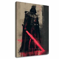 Изображение DARTH VADER - Тъмна сила върху платно | 100% оригинален акрил, рисуван