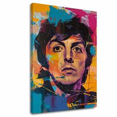 Изображение PAUL MCCARTNEY - Геният на Бийтълс | 100% оригинален акрил, рисуван