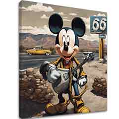 Изображението върху платното - Mickey Mouse Country Singer | различни размери