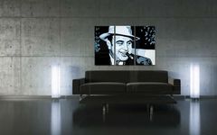 Ръчно рисувана картина POP ART AL CAPONE | различни размери