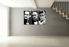 Ръчно рисувана картина POP ART GODFATHER 120x80 cm